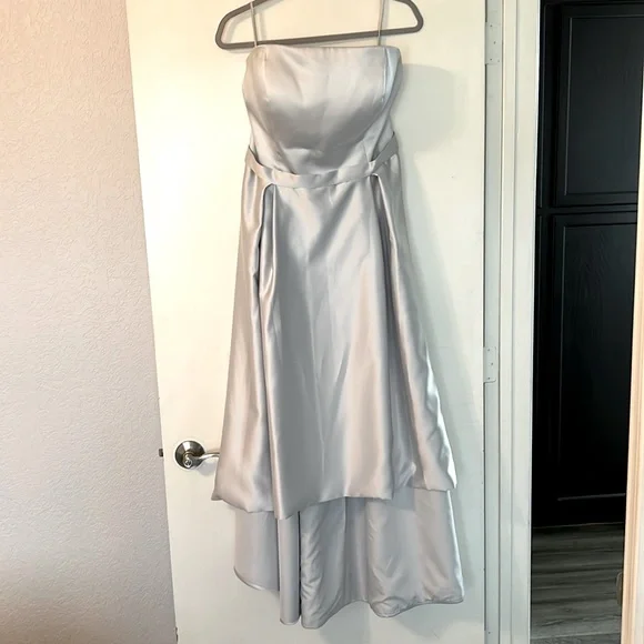 burgundy and gold wedding bridesmaid dresses Fashion Mermaid Round Neck Rose Gold Burgundy Sequins Long Bridesmaid   Anniebride